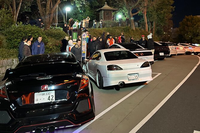 Daikoku Car meet: Tokyo Drift Car Club membership - Super Autobacs at A-PIT: the quick shopping fix that actually fits the theme