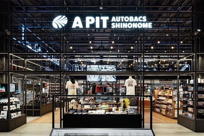 Daikoku Parking Tokyo Drift & APIT Car Meet JDM Culture Tour - Stop 2, A-PIT Super Autobacs for parts, merch, books, and JDM browsing