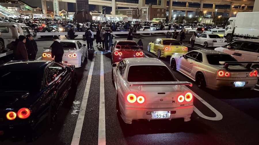 Daikoku & Tokyo JDM Night Tour in R34 or TopSecret R35 GT-R - Key Points