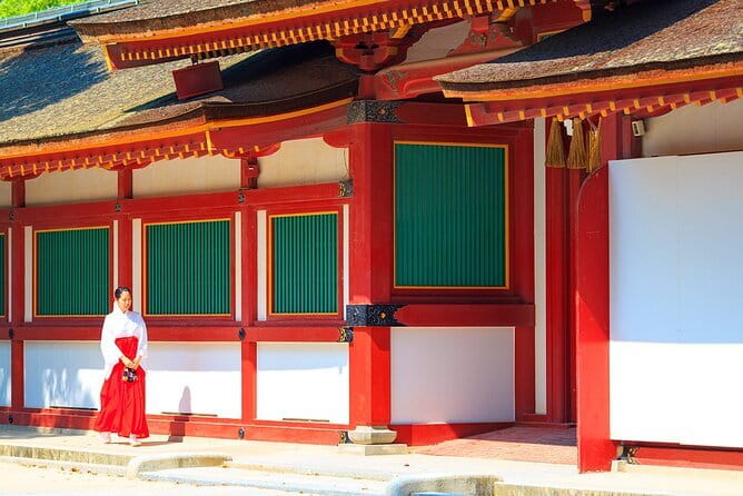 Day Tour to Miyazaki Takachiho Gorge & Shrine depart from Fukuoka - Stop 1: Kamishikimi Kumanoimasu Shrine in the cedar forest
