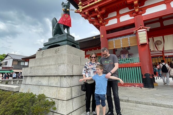 Discover Kyoto by Bike Full Day Tour - Heian Shrine’s big gate and palace-style design