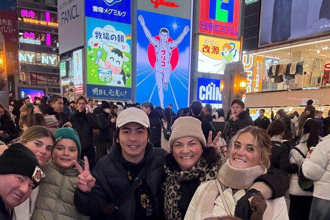 Discover Real Osaka: A Cultural Walk with Food & Drink - Shinsekai and the retro neon of Tsutenkaku