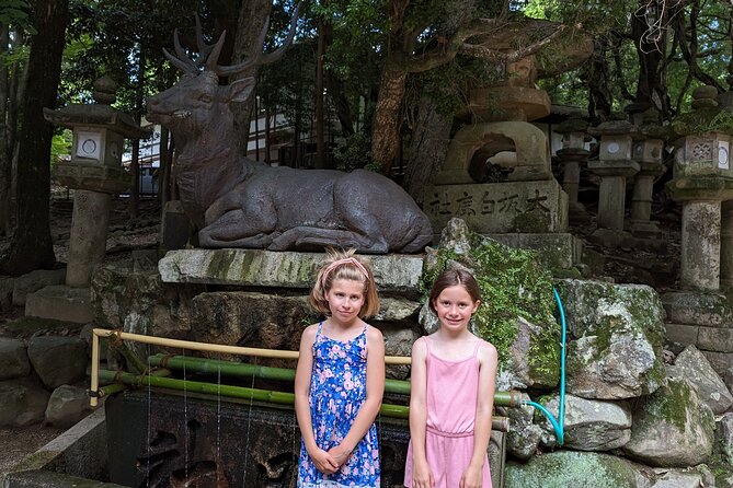 E-Bike Nara Highlights - Todaiji, Knives, Deer, Shrine, and Gems - Todai-ji Namdaimon and the Great Buddha area, in one smooth sequence