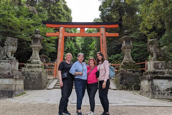 E-Bike Nara Highlights - Todaiji, Knives, Deer, Shrine, and Gems - Kasuga Grand Shrine and the lantern path mood shift