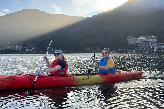 Early Morning Kayaking With Views of Mt Fuji at Lake Kawaguchiko - What you actually see from the water on Lake Kawaguchiko