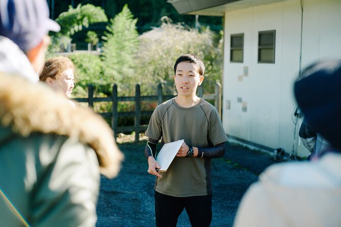 Ecotourism and Woodcraft with a Mountain Artist Near Tokyo - Log cutting with a guide, not a “try it once” stunt