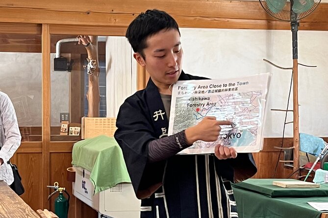 Ecotourism and Woodcraft with a Mountain Artist Near Tokyo - Getting back to Hannō (and where lunch fits)