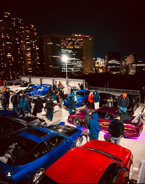 EVO, WRX, Skyline – JDM Night Run to Daikoku Car Meet - Where it starts in Shibuya, and why that matters at night