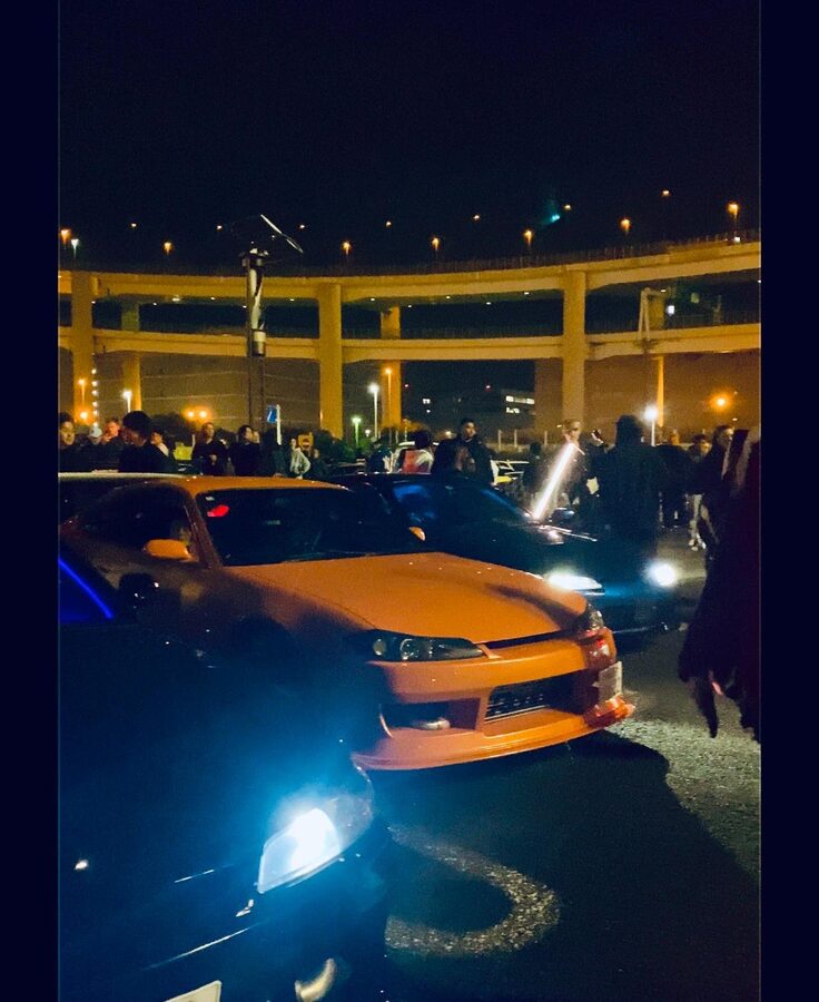 EVO, WRX, Skyline – JDM Night Run to Daikoku Car Meet - Rainbow Bridge quick hit: skyline views without the whole detour