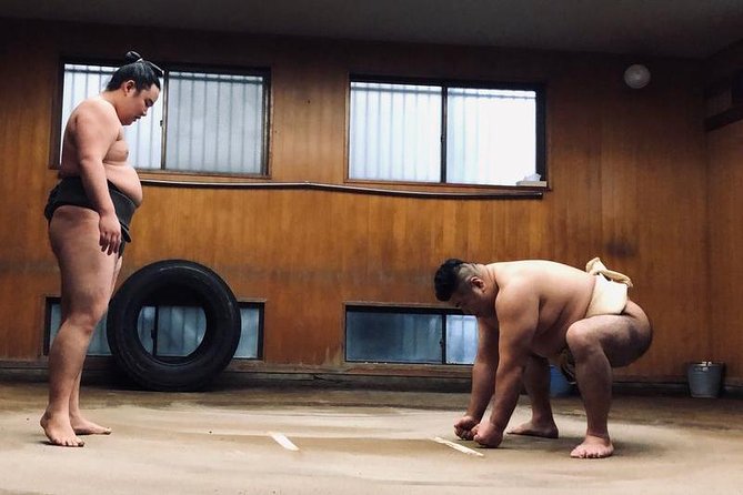 Exclusive Sumo Morning Practice in Tokyo with Photo Opportunity - A rare Tokyo morning at a sumo stable near Skytree