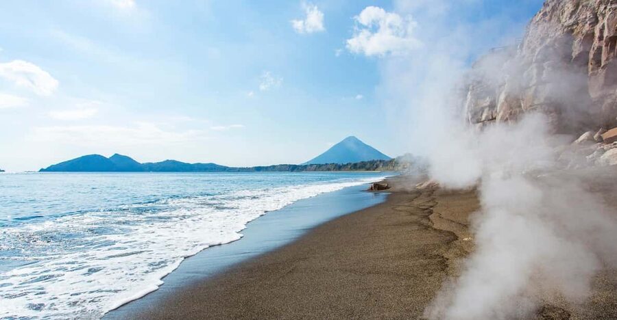 Experience the blessings of volcanoes in Kagoshima, Kyushu - Mount Kaimon Dake Area, plus Scenic Breaks for Photos and Breathing Room