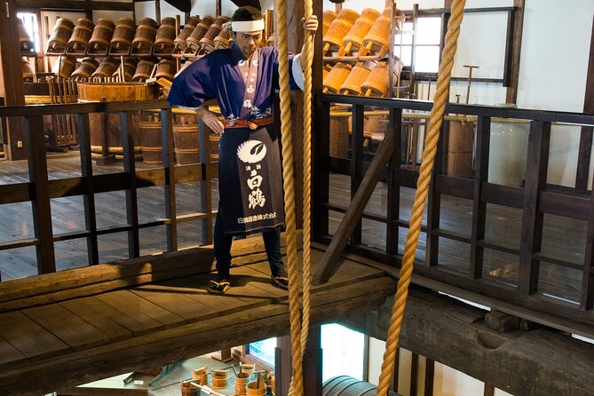 Exploring Nada Sake Breweries Kobe Private Tour with Government-Licensed Guide - Sawa no Tsuru Museum: old factory rooms and the basics that click