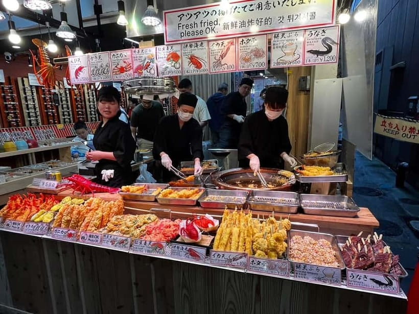 Food crawl: Discover Osaka’s soul with every step! - Meeting Point in Namba Walk: Find It Before You’re Late
