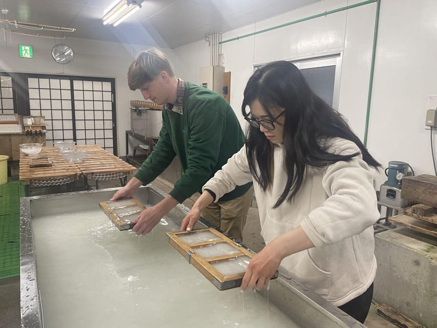 From Kanazawa: Shirakawa-go, Gokayama and Wood Carving Art - Ainokura and Gokayama: paper-making you can hold in your hands