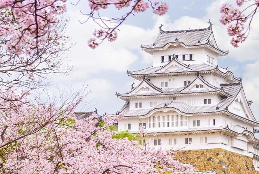 From Osaka: Himeji Castle, Arima Onsen & Mt. Rokko Day Tour - Koko-en Garden, where Himeji feels like a movie set