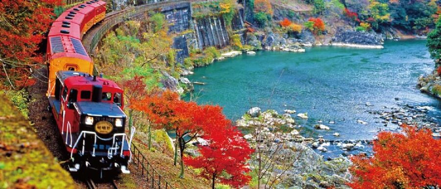 From Osaka: Kyoto, Nara, Fushimi Inari & Arashiyama Day Tour - Torokko Saga Station and the option to add more rail views