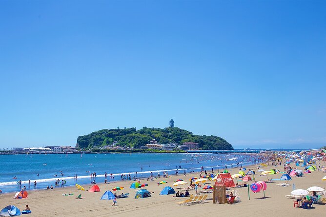 From Tokyo: Kamakura & Enoshima 1-Day Bus Tour - Enoshima Island: Benzaiten Shrines, Samuel Cocking Garden, and Stairs