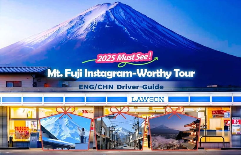 From Tokyo: Mt Fuji, Arakurayama and Kawaguchi Lake Day Trip - LAWSON Lake Kawaguchi: The Instagram Stop That Works as a Real Break