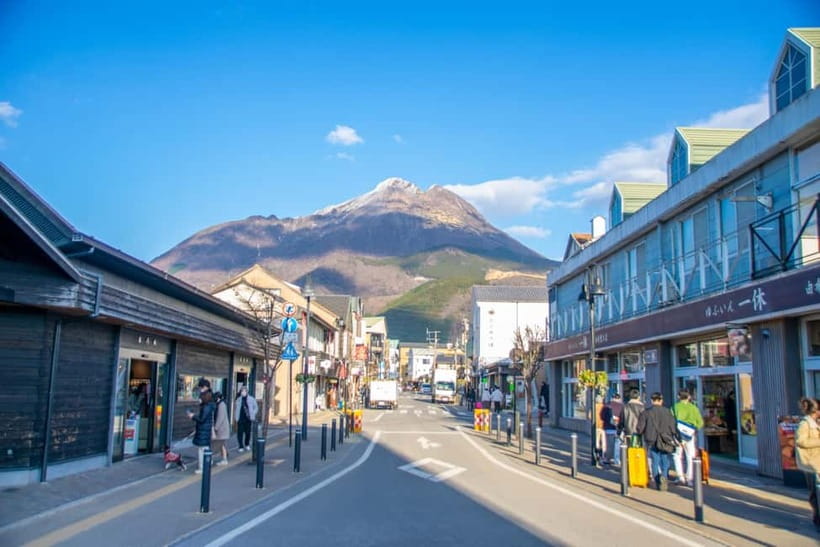 Fukuoka: Yufuin & Beppu Day Tour (Dazaifu / Brewery Options) - Mamedamachi in Hita: Retro Streets and Local Snacks