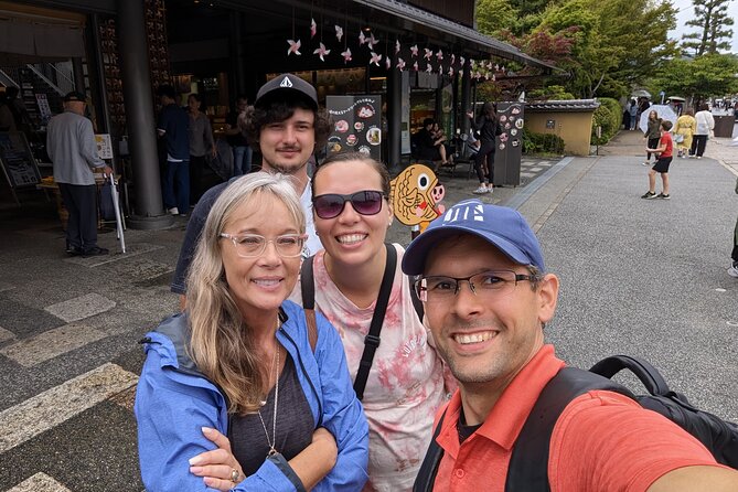 Full day Kyoto Walk in Fushimi, Arashiyama, Monkey, and Kinkakuji - Arashiyama main street time, lunch options, and Togetsukyo views