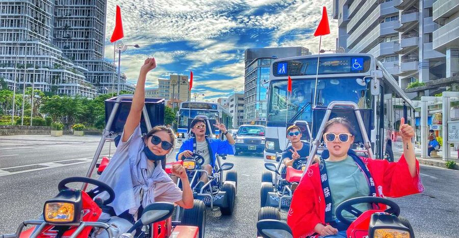 Gorilla Kart Tour-Plenty of Time Slots|Many Great Views - Why a Naha go-kart tour feels like the right kind of adventure