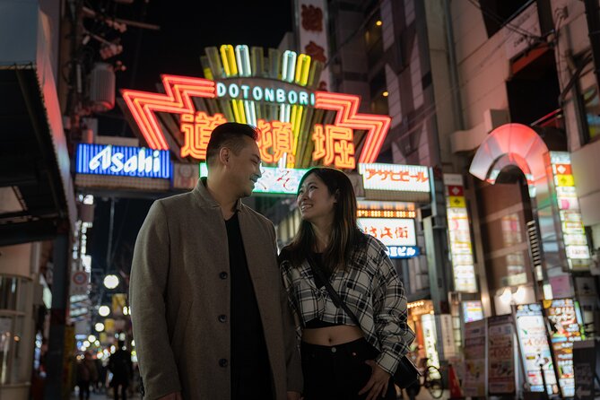 Guided Photography Tour in Osaka: Capturing Memories - Stop 3: Dotonbori river walk, where angles change the whole picture