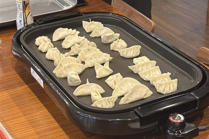 Gyoza Making from Scratch- Tokyo Ultimate Cooking Class - Yaki-gyoza pan-frying: where crisp happens