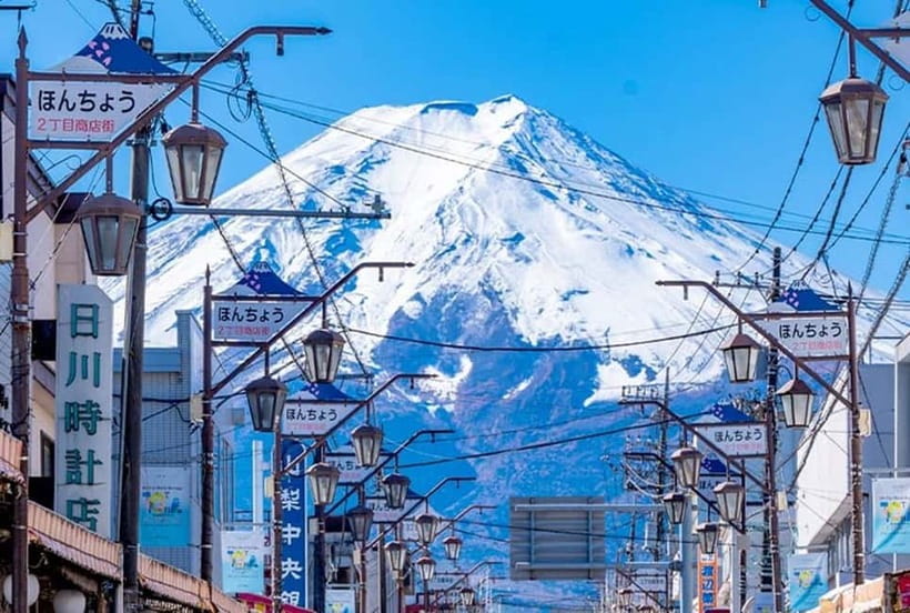 Halfway Up Mt,Fuji, Oshino Hakkai, Kawaguchiko from Tokyo - Mt. Fuji 5th Station: your big view moment, plus the closure backup