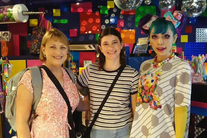 Harajuku Private Tour: Kawaii Fashion & Animal Cafe Included - B-side Label for Stickers, Keychains, and Loud Little Finds