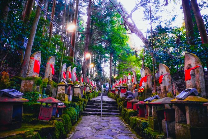 Hidden Gems of Osaka Kyoto Nara - Private Car Tour by Local Guide - Shingisan Chogosonshiji Temple at night: lantern-lit paths on Mount Shigi