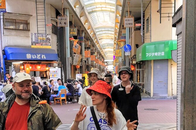 Hidden Osaka Foodie Tour: Nishinari Backstreets & Local Dining - The Walking Portion: Samurai Pilgrim Route Meets Retro Backstreets