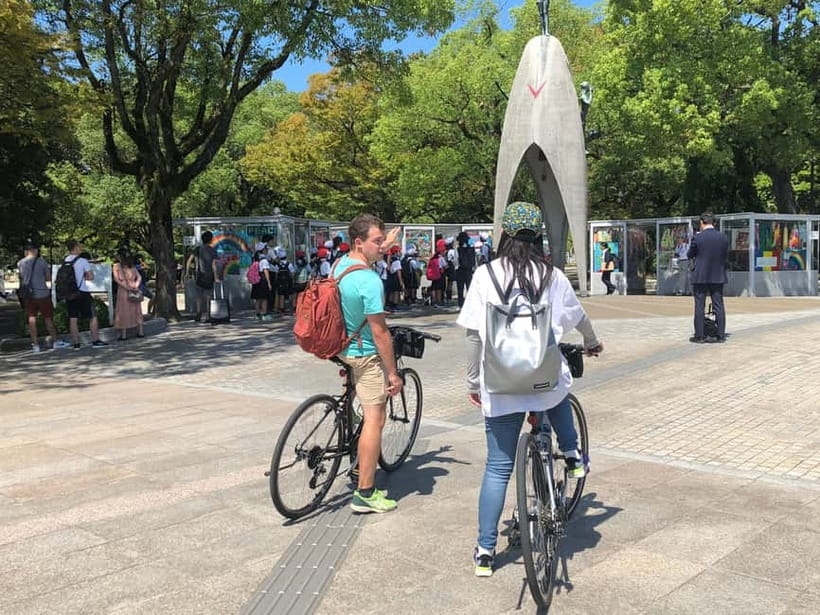 Hiroshima: City and Miyajima Bike and Boat Tour - Peace Park and the A-bomb Dome: Seeing With Context, Not Just Photos