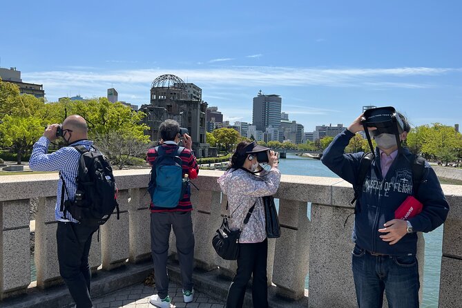 Hiroshima/Guided Virtual Tour of Peace Park/PEACE PARK TOUR VR - Aioi Bridge after August 6, survivor testimony, and the town turning to fire
