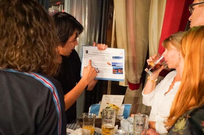 Hiroshima Izakaya Food and Drink Night Tour - Meeting at Fukuya Hacchobori and why the start time helps