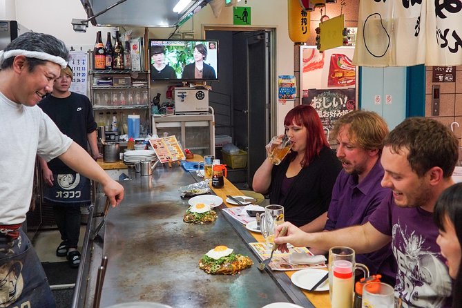 Hiroshima Izakaya Food and Drink Night Tour - Stop 1 at Okonomimura: where Hiroshima’s soul food starts