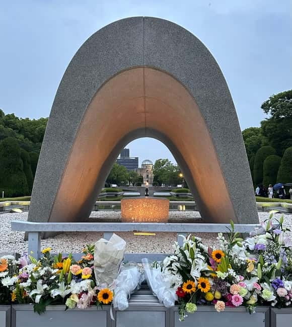 Hiroshima & Miyajima Island Private Tour: History & Culture - Itsukushima torii gate area and shrine grounds