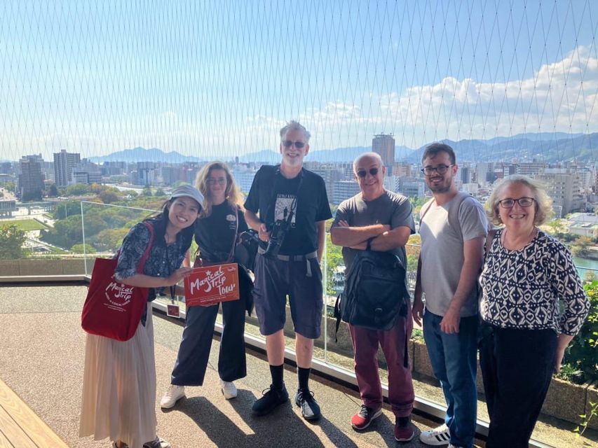 Hiroshima: Peace Walking Tour of World Heritage Sites - Lunch at Akushu Cafe: okonomiyaki, plus planning for dietary reality
