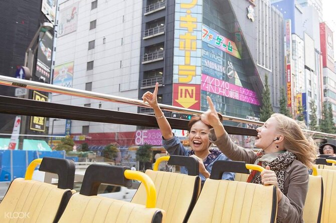 Hop-On Hop-Off Tokyo Bus by Skyhop Bus - How the Skyhop open-top hop-on hop-off works in Tokyo