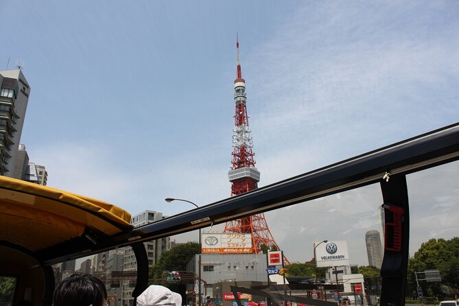 Hop-On Hop-Off Tokyo Bus by Skyhop Bus - Tokyo Tower to Zojo-ji: the skyline start that anchors the day