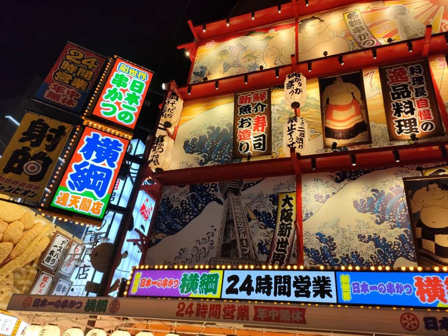 Hungry Osaka Street Food Tour: 15 Dishes & 3 Drinks - Kicking Off at the Stalls: Kushikatsu and Doteyaki