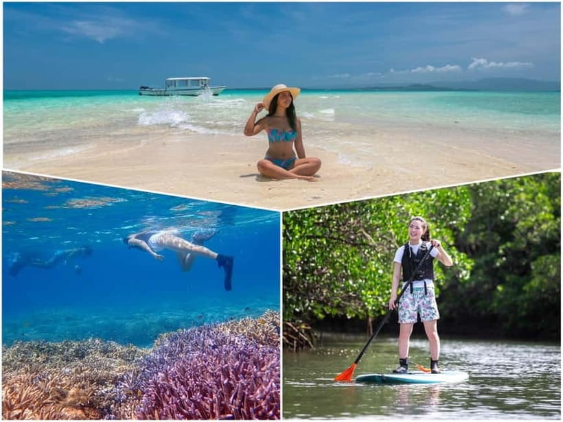 Ishigaki: Mangrove SUP or Canoe & Phantom Island Snorkeling - Hamahiga Island: the photo stop plus a first snorkeling window