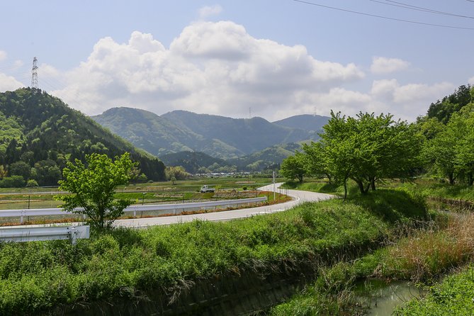 Japan's Rural Life & Nature: Private Half Day Cycling Near Kyoto - The rural farm story: from a drained inland lake to rice fields