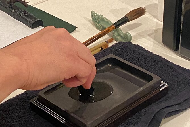 Japanese Calligraphy Experience in Osaka - Shinsaibashi Hotel Workshop, Right by the Subway