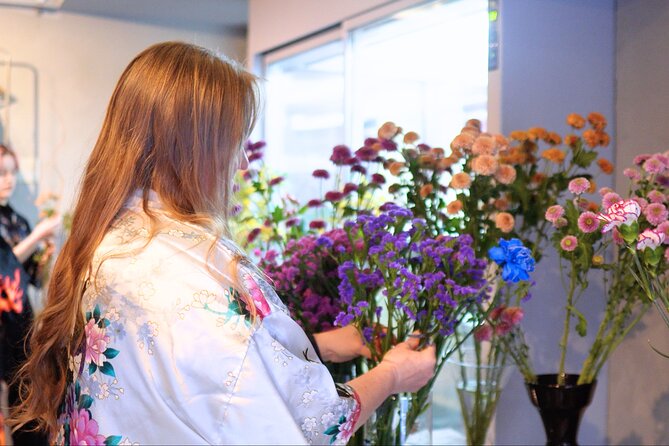 Japanese flower arranging (Ikebana) Experience/Workshop in Tokyo - Tools and Flowers Are Included, But Here’s the “Buy Later” Part