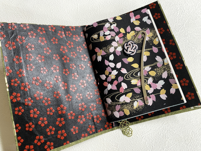 Japanese paper Notebook and Mizuhiki Belt Bookmark Workshop - Key highlights you will feel right away