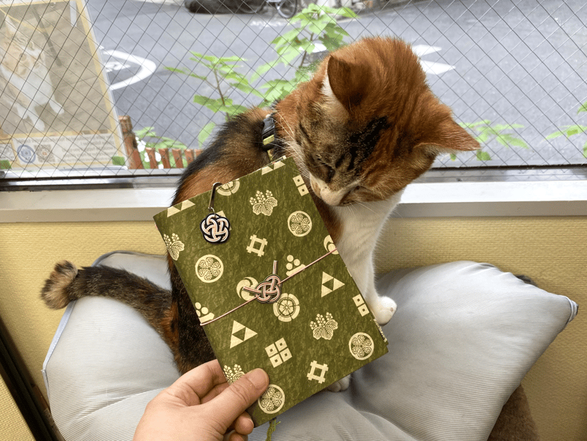 Japanese paper Notebook and Mizuhiki Belt Bookmark Workshop - What you’re making: an A6 washi notebook plus a mizuhiki belt bookmark