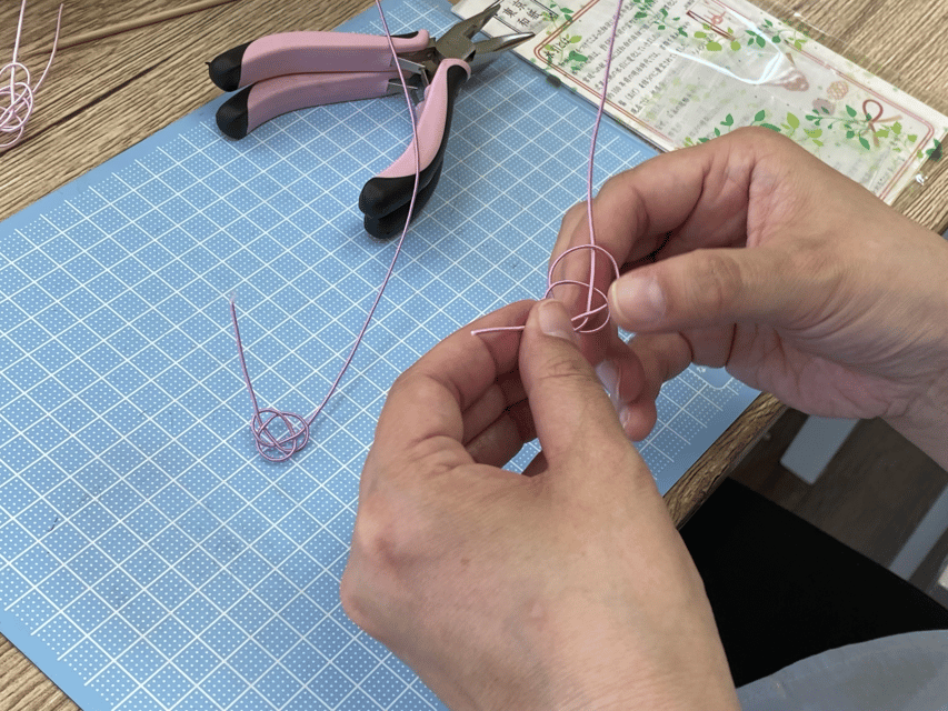 Japanese paper Notebook and Mizuhiki Belt Bookmark Workshop - Tea and sweets pause: small refreshment with big cultural value