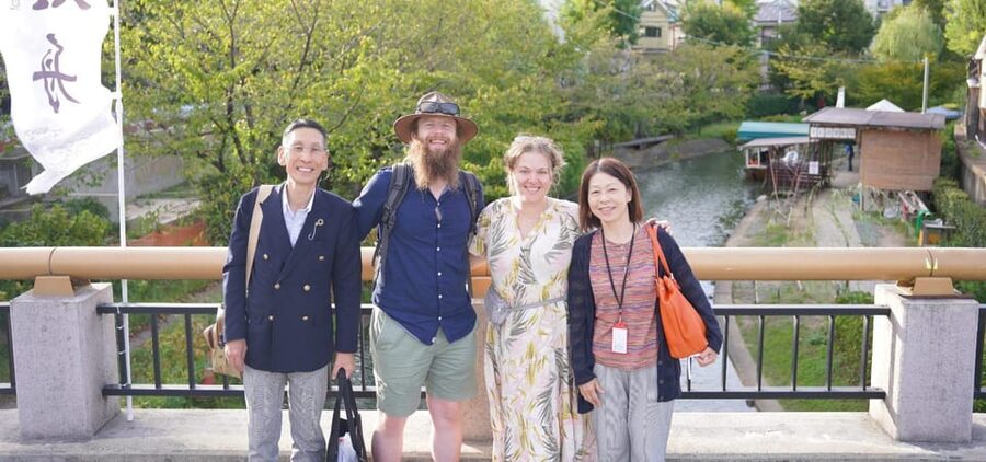 Japanese Sake Breweries Tour in Kyoto Fushimi - Getting oriented at 中書島駅, and not mixing up nearby stations