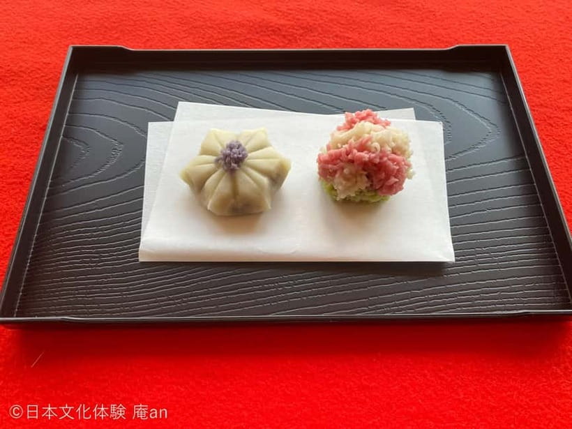 Japanese Traditional Sweets making and Tea Ceremony - Kyoto Bean Paste Is the Flavor Backbone of Wagashi