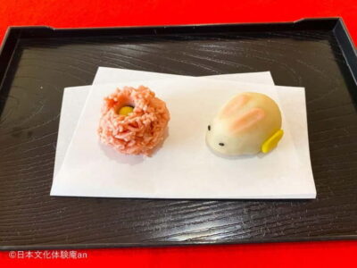 Japanese Traditional Sweets ”Nerikiri” making